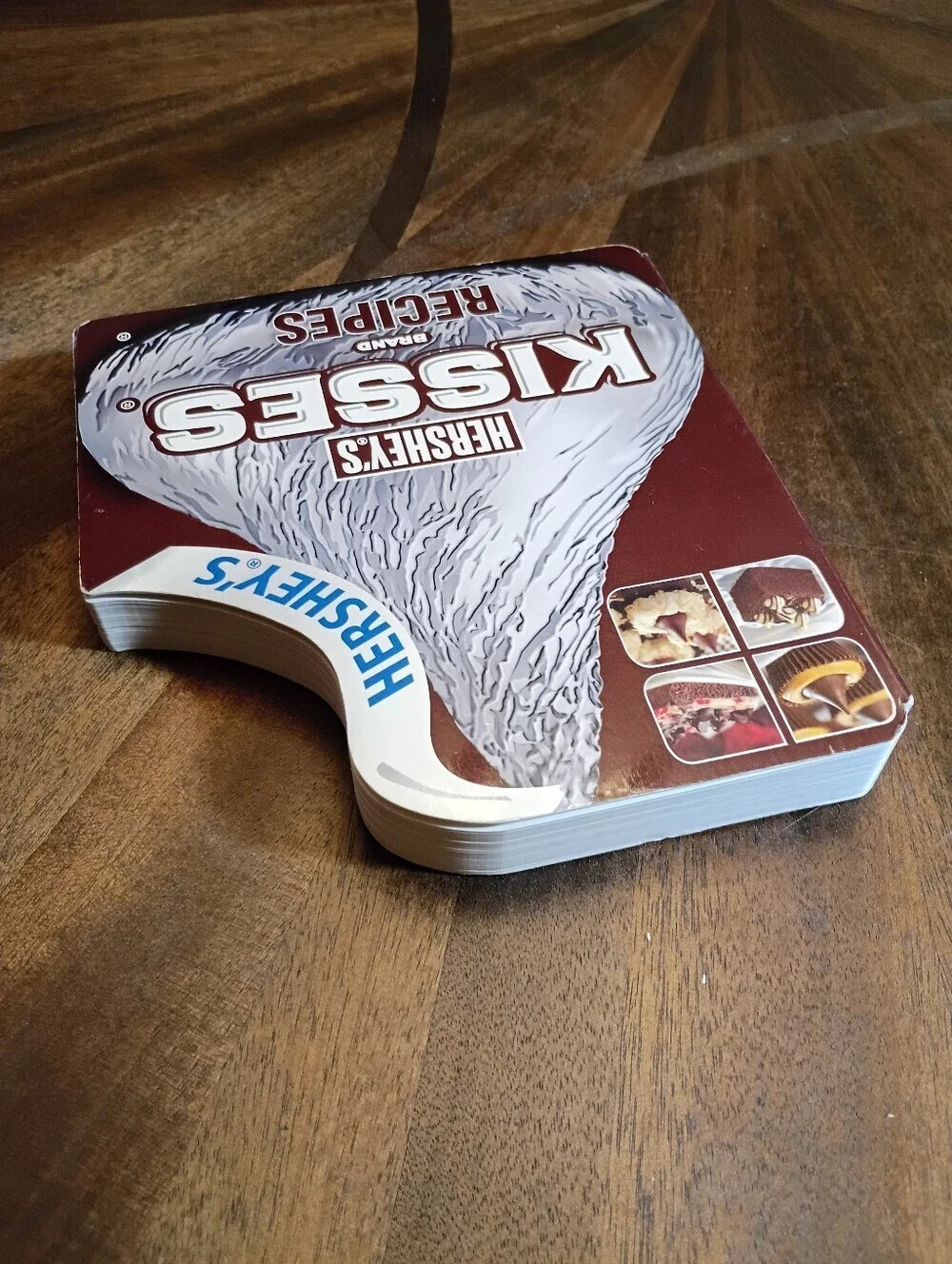 Hershey’s KISSES Brand Recipes Shaped Hardcover Cookbook 2009 Collectible